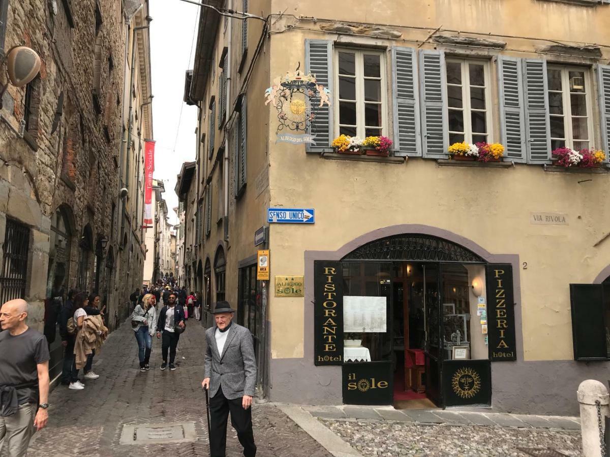 Hotel Il Sole Bergamo Esterno foto